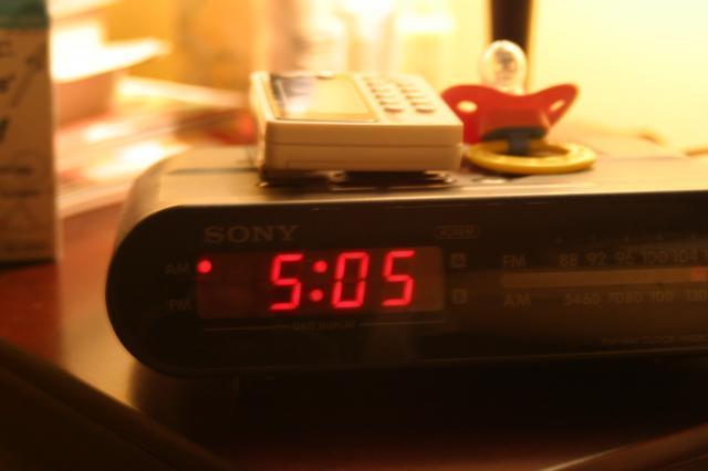 He's awake again...