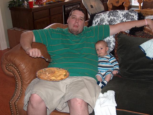 Sitting with Daddy
