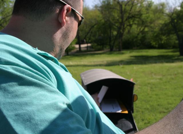 Checking the mail