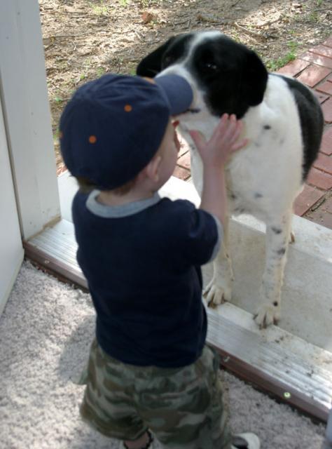 Give me a kiss!