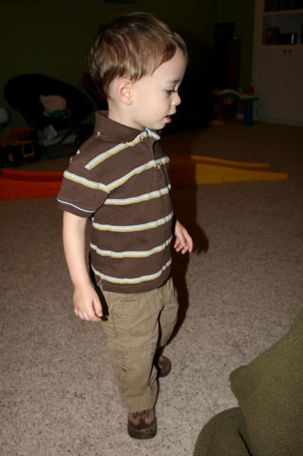 All dressed and ready for school
