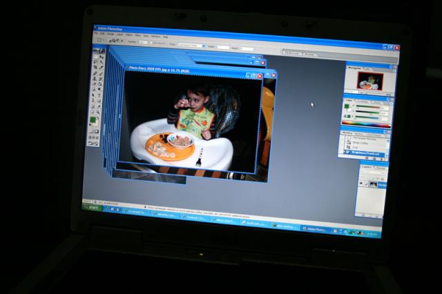 Still working on pictures -- I got all the way through breakfast!