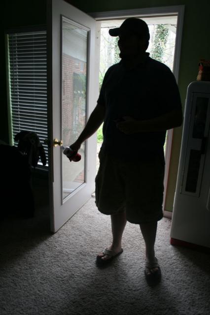 The dark and mysterious man is home!
