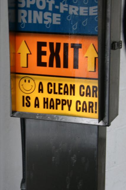 We now have a happy car!