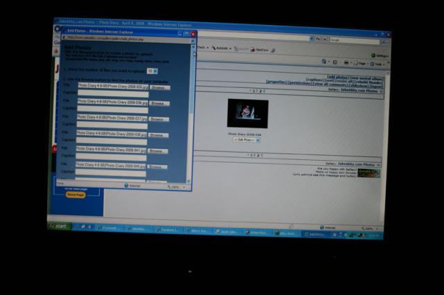 Still uploading diary pictures