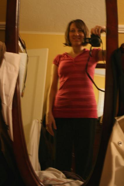 Mama gets (sort of) dressed