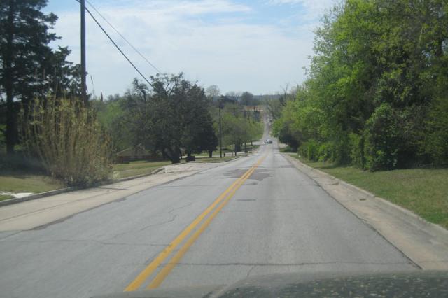 Down the hill and through the trees, home we go!
