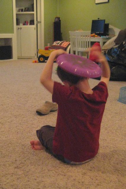 Frisbee head!