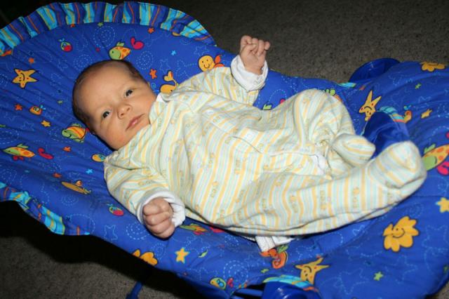 Hanging out in the bouncer
