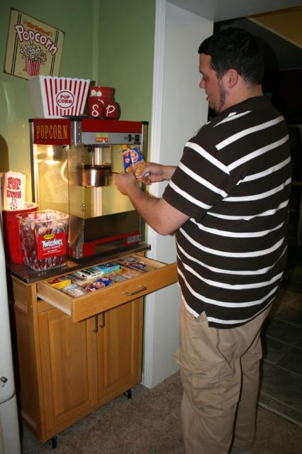 Popcorn is dinner, right?