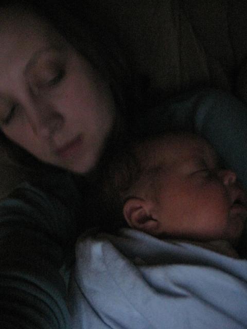 Passed out on Mama