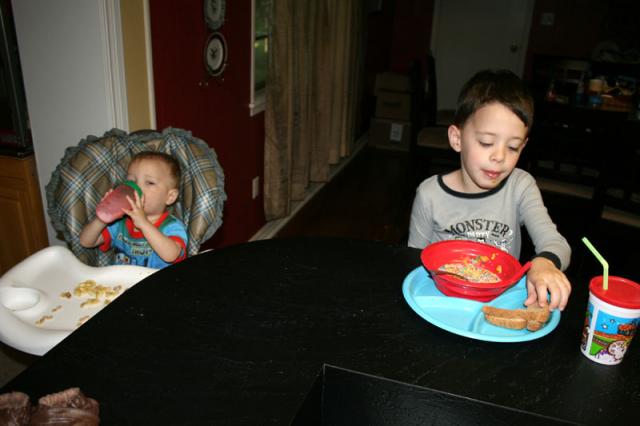 Breakfast time!