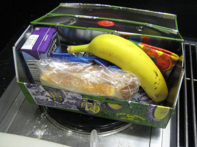 Lunch all packed!
