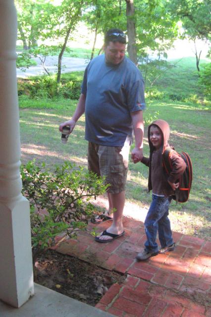 Off to school!