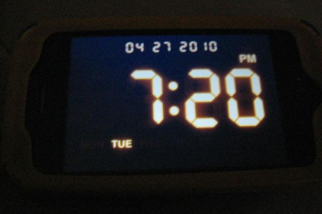 7:20 PM and...
