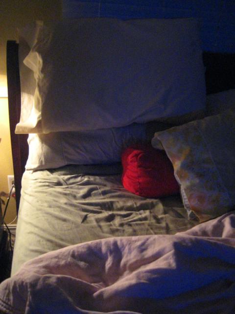Ahhh, bed!