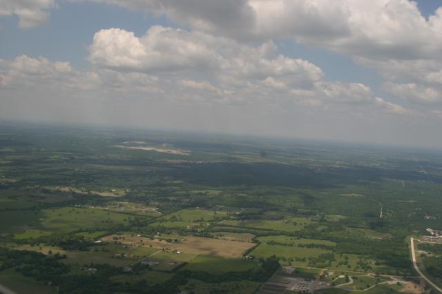Random aerial shot (or Abby distracting herself from her paralyzing fear)