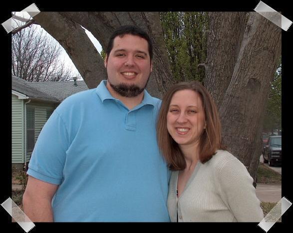 Pic of the Week ~ 3/27/05 (Jake & Abby on Easter Sunday 2005)