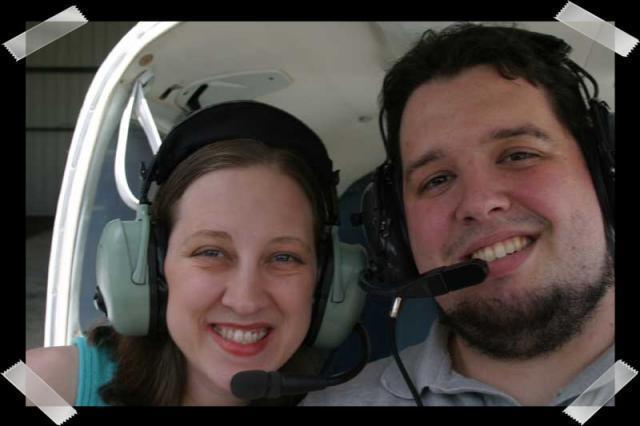 Pic of the Week ~ 5/21/06 (In the Airplane!)