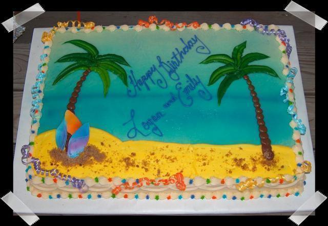 Pic of the Week ~ 7/3/05 (Logan & Emily's Cake)