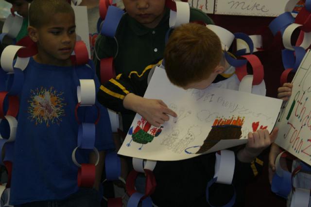 Telling about their birthday signs