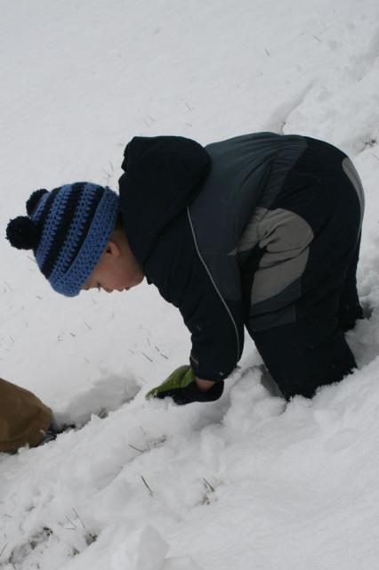 Making snowballs