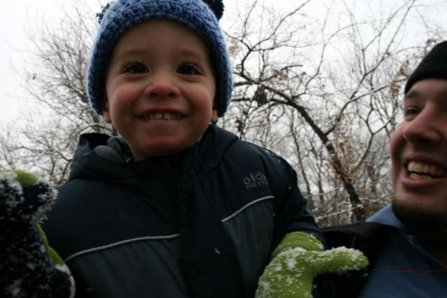 I love the snow!