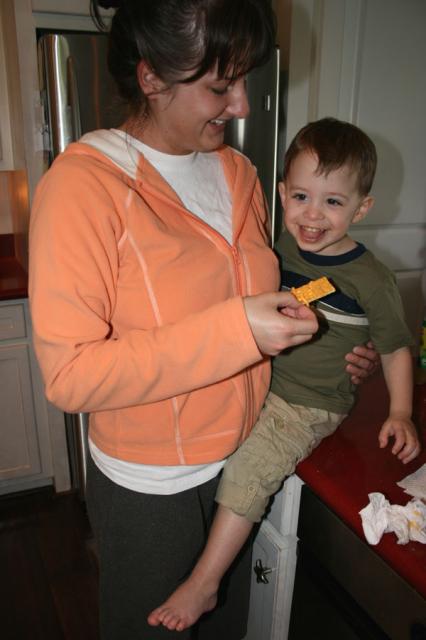 Thanks for the snack, Meggit!