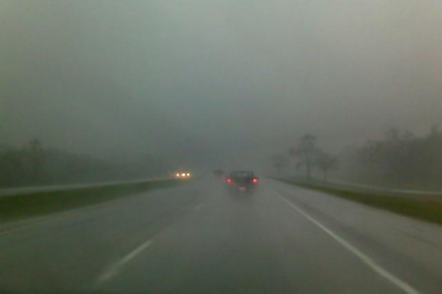 Back into the storm again...