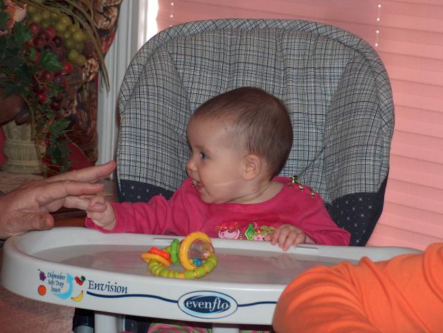 Papaw & Gracie Sharing a Moment