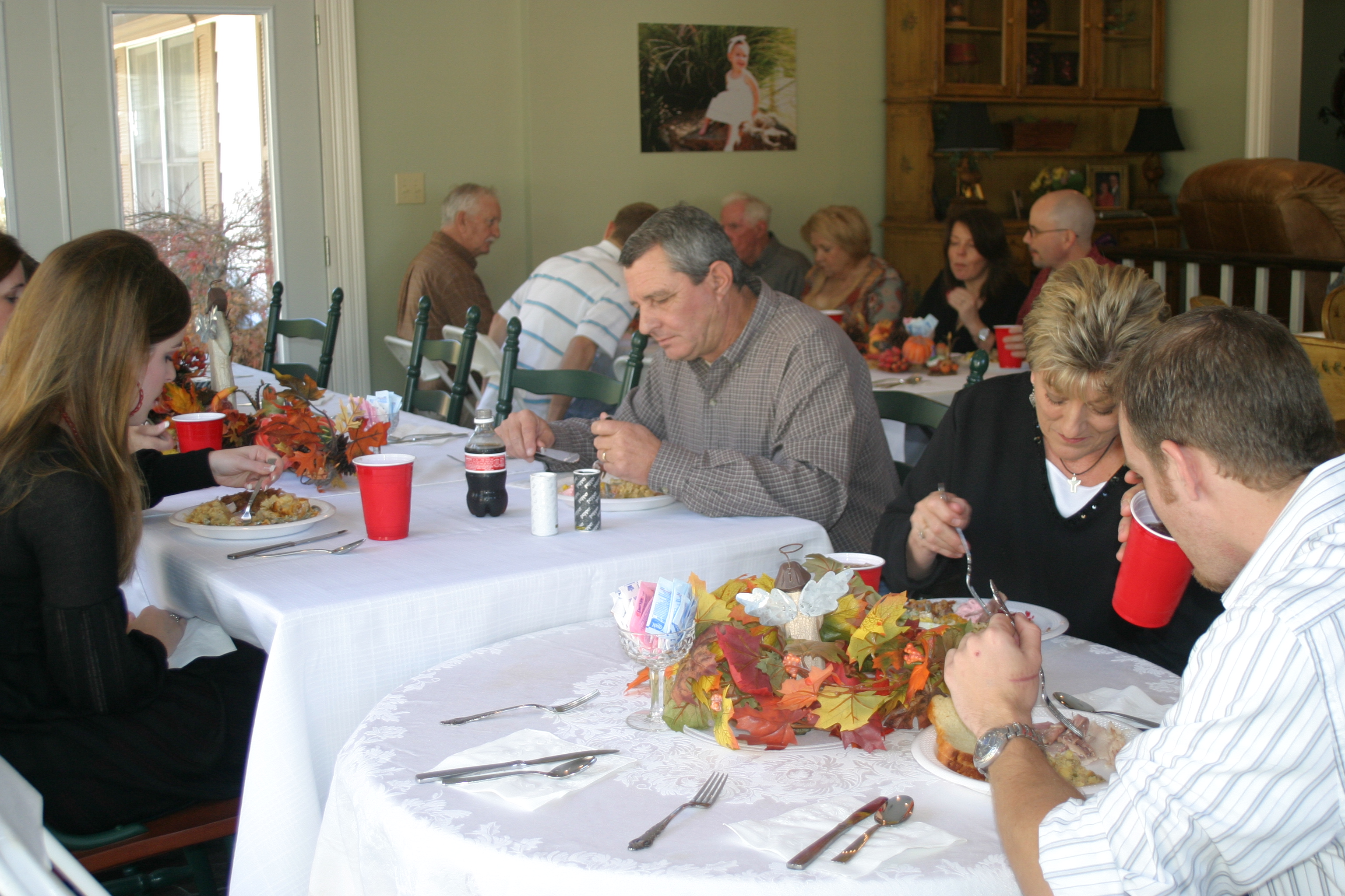 The Thanksgiving crowd