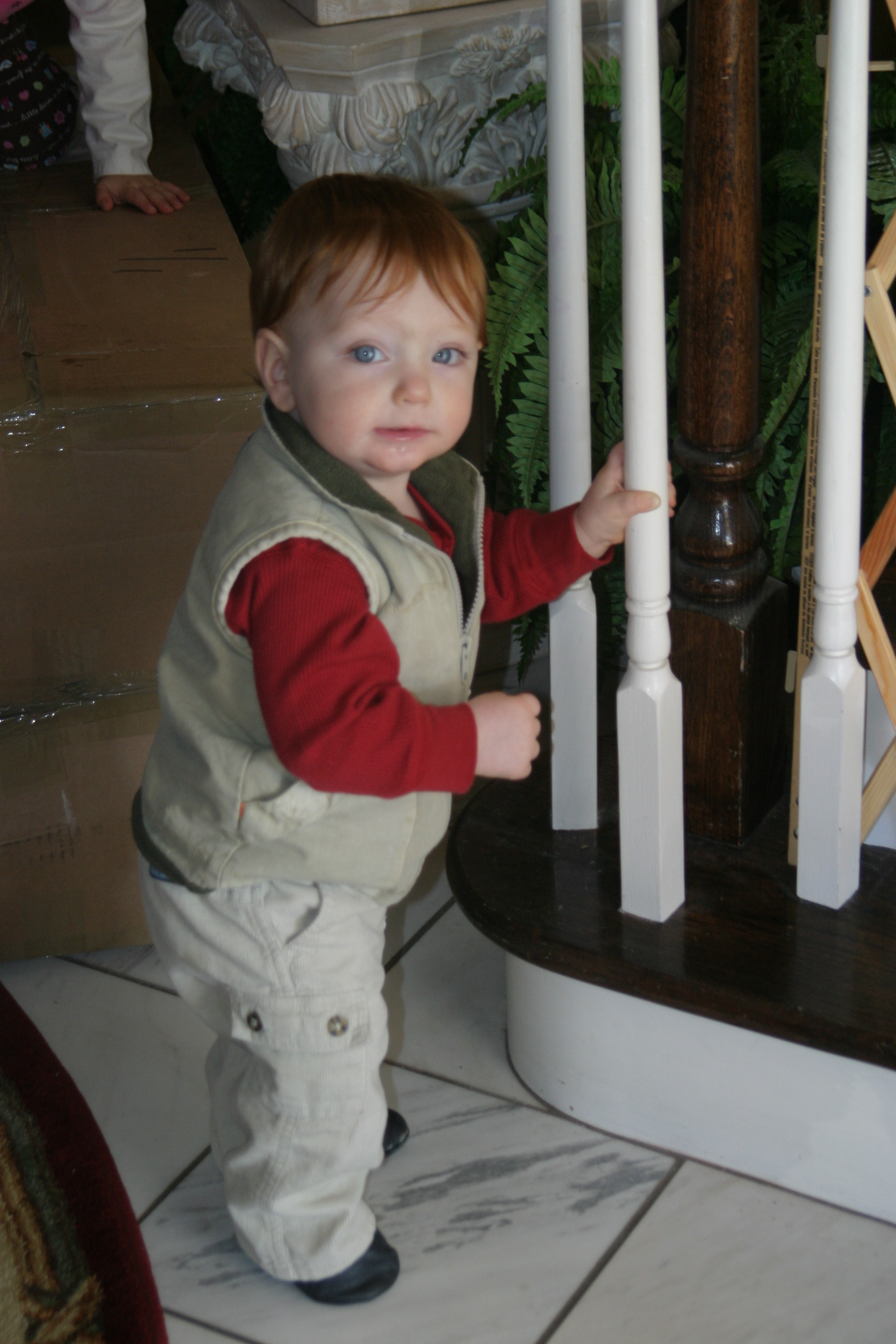 Toren, the walking boy!