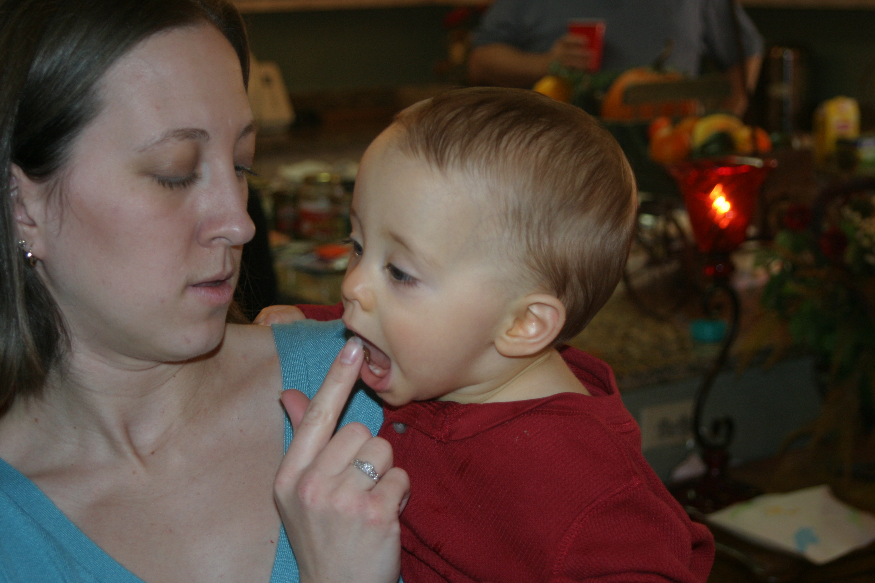 Open wide!