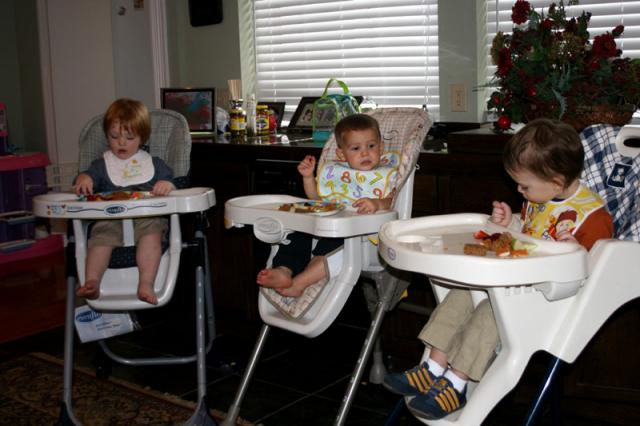 Lunch times three