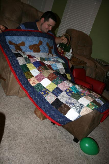 It's big enough for Daddy, too!