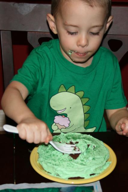 Digging in