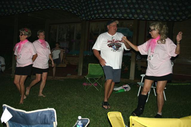 Tearing up the dance floor