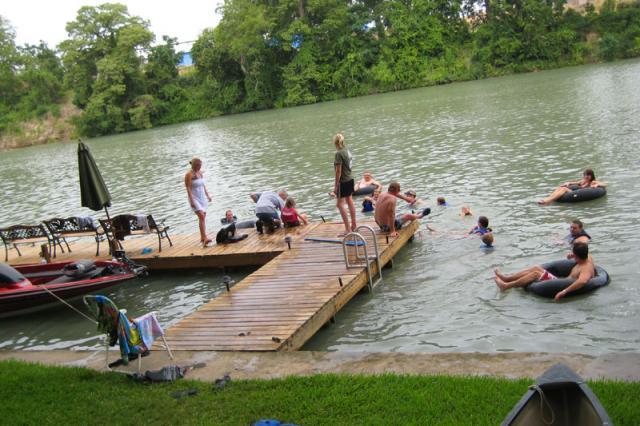 Fun at the dock