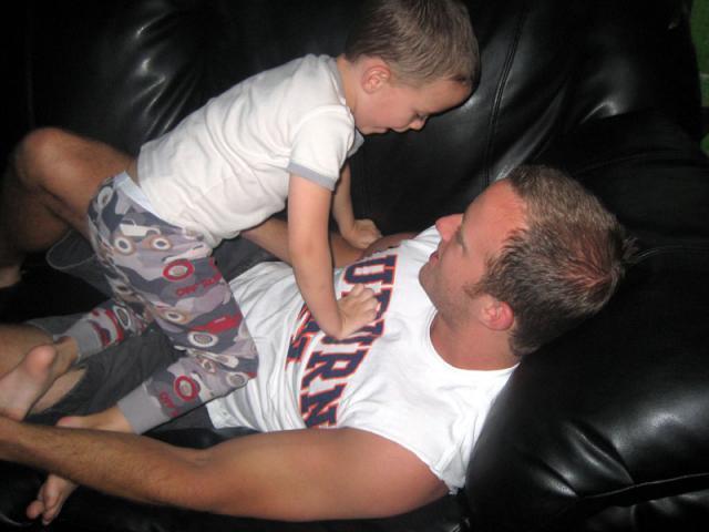 Pounce on Uncle D!